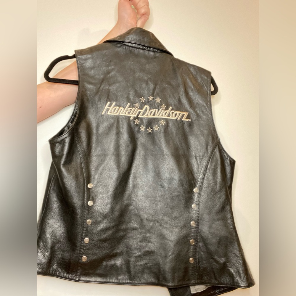 Vintage Harley Davison vest